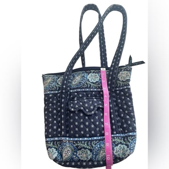 VERA BRADLEY Tote – Boho Floral Quilted Cotton, Lightweight, OS, EUC, Gift-Ready - Picture 5 of 9